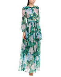 Burryco Silk Blend Maxi Dress Silk Burryco Blend Kleider