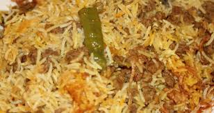 Minced Meat Biryani Aka Keema Biryani Spanish Rice Vegetarian Rice Recipes