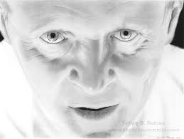 It was a good film. Anthony Hopkins As Hannibal Lecter Drawing By Felipe Robles