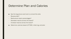 In other words, once you learn how to practice if it fits your macros style dieting, the nutrition side if your goal is to maintain your current fat percentage, eat. Cfo Nutrition Workshop Ppt Download