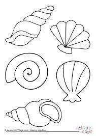 These free printable seashell coloring pages will surely engage your child's mind and help them develop a sense of focus and concentration. Shell Colouring Page Shell Coloring Pages Sea Shell Coloring Pages Coloring Pages