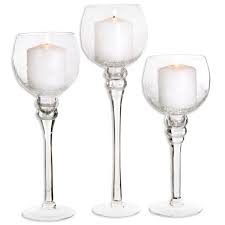 Enjoy free shipping on most stuff, even big stuff. Home Essentials And Beyond Crackled Glass Footed Hurricanes Set Of 3 2167 The Home Depot
