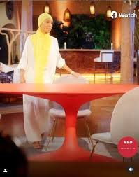 We don't care, we just love them! Arabian Fashionista Jada Pinkett Smith Stuns In Lemon Hijab White Abaya During Red Table Talk Video Al Bawaba