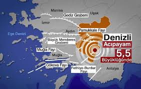 23 yıl sonra deprem haritası değişti! Denizli De 5 5 Lik Deprem 278 Yapida Hasar Var 22 Kisi Yaralandi Ntv