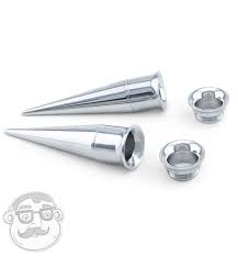 Stainless Steel Taper Tunnel Ear Stretching Kit 6 Pieces