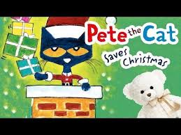 Pete The Cat Saves Christmas Book Trailer Give It Your All Song Youtube Pete The Cat Preschool Christmas Christmas Books