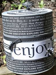 Gifts In A Can Can Purchase Empty Paint Cans At Lowes Or Home Depot Canning Paper Crafts