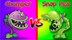 Snap Pea vs Chomper Plants vs Zombies 2 Premium vs Premium Video PVZ 2  Carnívora - YouTube