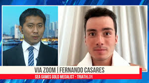 Fernando Casares, Sea Games Gold medalist sa Triathlon