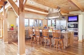 Dakota hybrid timber and log home floor plan. Log Home Vs Timber Frame Home Costs In 2018 Hearthstone Homes