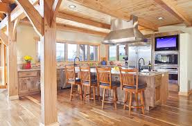 There is even a sauna and three bathrooms. Log Home Vs Timber Frame Home Costs In 2018 Hearthstone Homes