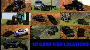 This barn find is a jeep willys and is l. Offroad Outlaws V4 8 Update All 10 Abandoned Barn Find Locations Youtube