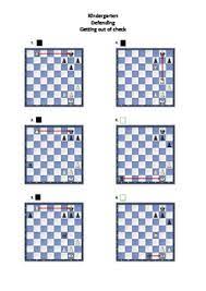 We have the rules of chess, here, written so that children can understand them. Kindergarten Chess Defending Worksheet By Menderes Sargin Tpt