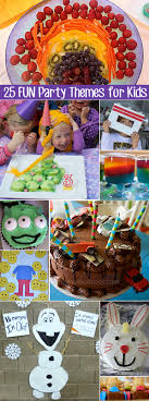 Whatever theme or colors you decide from this list of 13th birthday party ideas, make a fun photo booth that also functions as some awesome decor will pull it all together every time! 25 Super Fun Kids Party Themes For Children 6 Years And Under