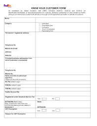 Instructions for filling kyc form. 2