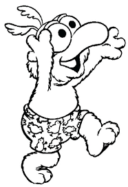 Show your kids a fun way to learn the abcs with alphabet printables they can color. Muppet Babies Coloring Pages Learny Kids