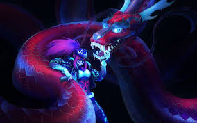 Wallpaper Akali League Of Legends And Dragon Artwork Lol League Of Legends League Of Legends League Of Legends Characters