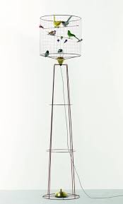 Bird Cage Floor Lamp Copper Bird Cage Floor Lamp Floor Lamp Diy Floor Lamp Decorative Floor Lights