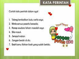 Perintah sebagai salah satu elemen hubungan kerja amat penting, tetapi peraturan. Kata Perintah Tahun 3 Flip Ebook Pages 1 7 Anyflip Anyflip