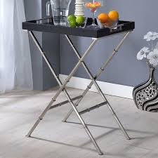 Acme Lajos Tray Table Multiple Colors Walmart Com Tray Table Tv Tray Table Table