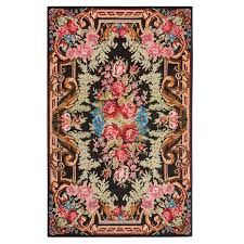 Safavieh Classic Vintage Karen Rug Black Oriental Area Rugs Floral Area Rugs Rugs