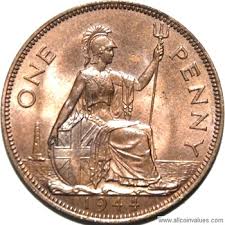 Jackson w on february 17, 2020: 1944 Uk Penny Value George Vi