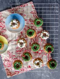 Recipes you need to make this christmas village bundt cake (bundt cake pan) : Christmas Mini Bundt Cakes A Kitchen Cat