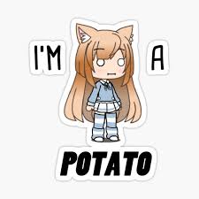 So i just received a lot of comments on. Funny Potato Stickers Redbubble