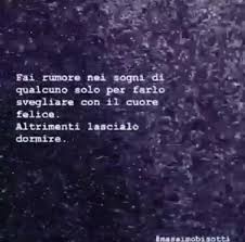 Per fare cio' egli fa credere a claudio e al principe che ero sia una ragazza di facili costumi. Fai Rumore Nei Sogni Di Qualcuno Solo Fanpage Massimo Bisotti Facebook
