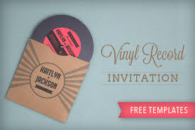 Sometimes making your own wedding items will take longer and be more expensive than buying a ready made one! Totally Free Totally Rockin Diy Vinyl Record Wedding Invitation From Download Print Offbeat Bride