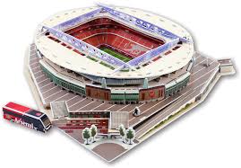Buy manchester united 3d football stadium jigsaw puzzle at argos. Man Utd Liverpool Arsenal Bernabe Football Club 3d Stadium Model Jigsaw Puzzle Puzzles 3d Puzzles Contemporary Puzzles