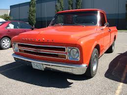 Image result for Orange 1967 Truck
