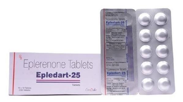 25mg Eplerenone Tablet at ₹ 150/stripe | Pharma Tablets in Nagpur | ID: 23850231491