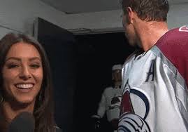 He's so happy elias pettersson canucks vids. Ice Hockey Dancing Gif By Nhl Find Share On Giphy