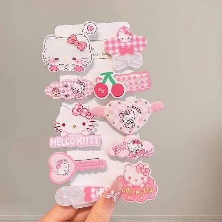 Set 2 Kẹp Tóc Nhựa Hello Kitty 15507