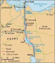 Efter några konflikter öppnades kanalen för alla nationer i världen från 1975. The Canal Of The Pharaohs Also Called The Ancient Suez Canal Or Necho S Canal Is The Forerunner Of The Su Suez Around The World In 80 Days Modern World History