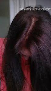 Revlon Colorsilk 34 Deep Burgundy Before After Alexandra The Worst Deep Burgundy Hair Color Deep Burgundy Hair Revlon Colorsilk