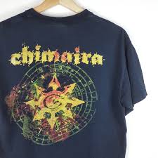 Chimaira Merch T Shirt 2000s Metal Band Tee By Garagevintageclothes On Etsy In 2020 Shirts Merch Cool Shirts