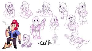 Artstation Brawl Stars Unit Image Jeremy Macedo Star Art Star Character Character Design Inspiration