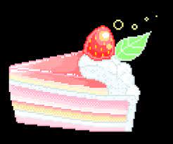 Pastel And Pink Pretty Transparents Sweeeeeeet Pixel Art Food Anime Pixel Art Cute Pastel Wallpaper