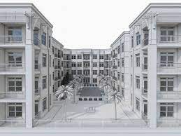 Apartment Complex 04 Apartment Complexes Residential Building Complex