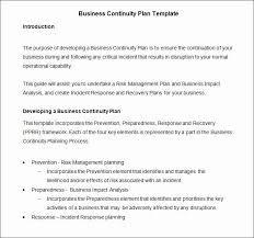 Business Contingency Plan Template In 2020 Business Contingency Plan Business Continuity Planning Business Continuity