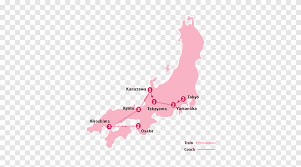 Mount Fuji Map Travel Map Text Magenta Png Pngegg