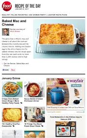 10 Glorious Email Design Examples Food Network Recipes Email Design Light Pasta