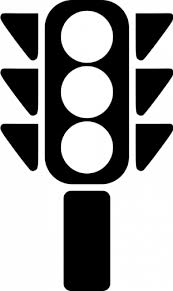 Traffic Semaphore Silhouette Vector Image Green Traffic Light Traffic Light Red Traffic Light