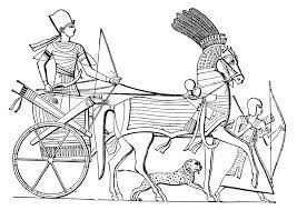 If you'd prefer a bound collection, check out my color the word series. Ancient Egyptian Chariot Egypt Adult Coloring Pages