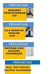 Macam mana korang tutup suis barangan elektrik? Label Arahan