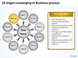 powerpoint templates free download process circular flow