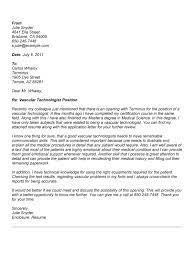 How to write a cover letter for a job? Cover Letter For Medical Radiation Technologist Free Medical Radiation Technologist Cover Letter