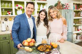 Cider Apple And Sage Roasted Pork Chops With Brown Butter Gorgonzola Polenta Home Family Hallmark Channel Pork Roast Pork Chops Pork